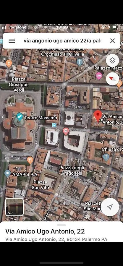 Appartement Un Raggio Di Sole Al Massimo à Palerme